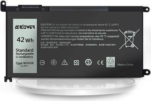 SKOWER 42Wh WDX0R Laptop Battery for Dell Inspiron 13 5368 5378 5379 7368 7378 15 5565 5567 5568 5570 5578 7560 7569 7570 7579 7580 14-7460 7472 17 5765 5770 5767 P58F P74G P69G Fit FC92N 3CRH3 T2JX4