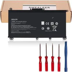 SWEALEER TF03XL Laptop Battery Compatible with HP Pavilion 15-CC 15-CD 15-cc154cl 15-cc060wm 15-cc152od 15-cc055od 15-cd040wm 17-AR007CA 17-AR050WM 920046-121 421 541 920070-855 HSTNN-IB7Y [TF03XL]