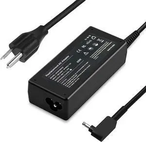 65W AC Adapter Charger for Acer Laptop Chromebook 11 R11 13 14 15 N15Q9 N15Q8 C810-T7ZT CB3-431 CB3-532 CB5-132T C720 C910 C720p Spin SP111-33 TravelMate P214-51 Switch SP111-31N NP730QCJ-K01US K02US