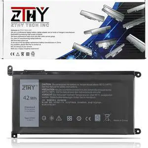 ZTHY 51KD7 Laptop Battery Replacement for Dell Chromebook 11 3100 3180 3189 5190 3181 2-in-1 Series P28T001 Y07HK FY8XM 0FY8XM 11.4V 42Wh 3-Cell 3500mAh