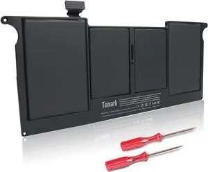 Temark New Replacement A1495 A1406 Laptop Battery Compatible With MacBook Air 11'' A1465 A1370 (Mid 2011 2012 2013 Early 2014 2015 Version) fits MC968 MD223 MC506LL MD711 MC965LL 020-7376-A 020-7377-A