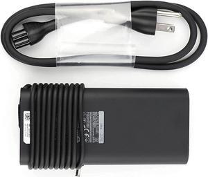 130W 90W Charger for Dell Inspiron 24 5415 5411 5410 5401 5420 5421 5400 5490 5491 3480,27 7720 7710 7700 7790 W21C W23C W24C W28C W29C All-in-One Desktop 19.5V 6.67A 4.62A Power Supply Adapter Cord
