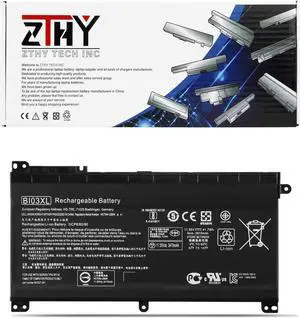 ZTHY BI03XL ON03XL Battery for HP Pavilion X360 13-U M3-U M3-U001DX U103DX U100TU U105DX Stream 14-AX 14-CB 14-DS 14-ax010wm 14-ax020wm 14-cb003tx 14-ds0013dx 843537-541 915230-541 844203-850 855