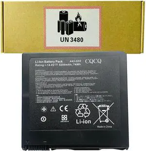 CQCQ Compatible Battery For A42-G55 Battery For Asus G55 G55V G55VM G55VW G55VM-S1020V 0B110-00080000 (14.4V 5200mAh/74Wh) CQCQ Compatible Battery For A42-G55 Battery For Asus G55 G55V G55VM G55VW G55VM-S1020V 0B110-00080000 (14.4V 5200mAh/74Wh)