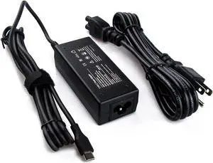 45W Type-C USB-C Charger Replacement for HP Chromebook X2 X360 Spectre X360 15 Pavilion Elite X2 1013 Elitebook 840 Power Cord Chromebook 11 14 EE G5 G6 G7 14-ca061dx 14-ca023nr 11-ae131nr 11-ae051wm