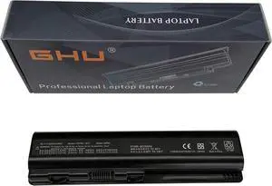 GHU New Battery 58 WHR 484170-001 484172-001 HSTNN-CB72 Compatible with HP Pavilion DV4 DV5 Compaq Presario CQ40 CQ45 CQ50 CQ60 EV06 KS524AA KS526AA 462889-141 462890-542 484171-001 485041-001