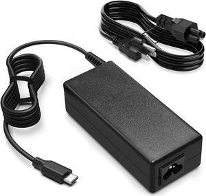 45W USB-C Tpye C AC Adapter Laptop Charger for HP Chromebook 14 14A G5 11 G6 X2 x360 14-CA000 14-CA052WM 14-CA051WM 14-CA060NR 14-CA061DX 14-CA091WM 12-F014DX 11-AE027NR 11-AE001TU Power Supply Cord