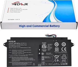 AP12F3J Laptop Battery for Acer Aspire S7 S7-391 Ultrabook S7-391-53334G12aws S7-391-53314G25aws S7-391-73514G25aws S7-391-73534G25aws Series S7-392 S7-393 2ICP3/65/114-2 7.4V 4680mAh/35Wh