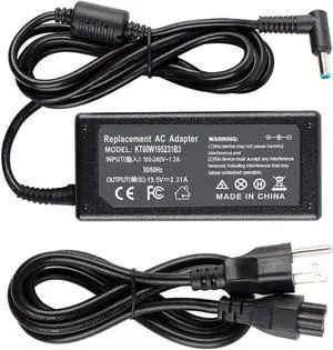 45W 19.5V 2.31A AC Adapter Laptop Charger Compatible with HP Pavilion 11 13 15;Elitebook Folio 1040 g1;Stream 13 11 14;touchsmart 11 13 15 15-f111dx 15-f272wm 15-f211wm 15-f271wm 15-f233wm 15-f387wm