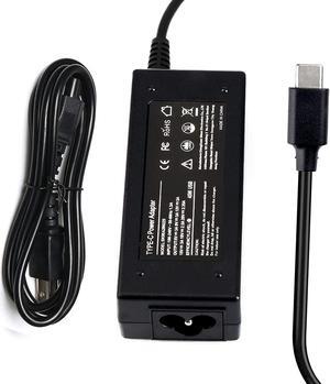 45W USB/Type C Ac Adapter for HP Chromebook X360 11a-na0030nr 11a-na0021nr 11a-nb0047nr 11a-na0036nr 11a-na0035nr 11-ae051wm 11-ae131nr 11-ae027nr Laptop Charger Power Supply Cord