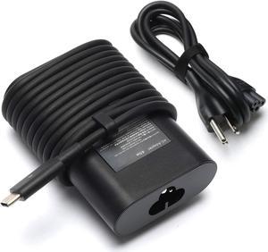 45W USBC Type C AC Adapter Charger Power Supply for Dell XPS 13 XPS 12 9360 9365 9370 9333 9380 7390 9310 2in1 Inspiron 14 7437 Latitude 7275 7370 5175 5285 52902in1 LA45NM150 Laptop
