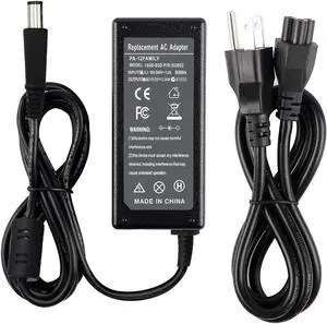 19.5V 3.34A 65W AC Adapter Charger Compatible with Dell inspiron 15R N5010 N5110 N7010 N4010 5521 5537 15 3520 3521 3531 3537 14 3421 5421 14R 5437 5421 17 3721 5748 17R 5737 5721 Power Supply Cord