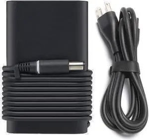 Laptop Charger 65W Round Tip Power Supply AC Adapter Fit for Dell E5250, E5440, E5450, E5540, E5550, E6440, E6540, E7240, E7440 (LA65NM130) Laptop Charger by HXHTEC