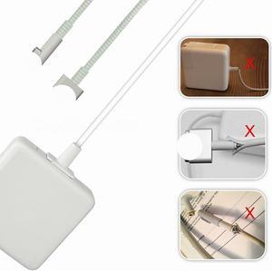 Charger Cable ProtectorMAC-Book Adapter Cable Saver Compatible with 45W/60W/85W, Dual Ends Protector,1Pack