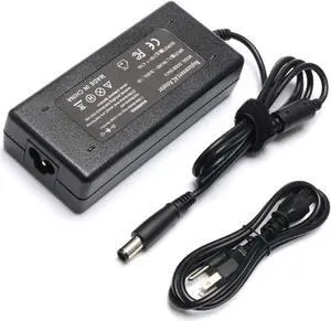New 90W AC Adapter Laptop Charger for HP Elitebook 8440p 8570p 6930p 2540p 8470p 2560p 6930p 8560p 8540w 2570p 8540p 2760p 2170p 8530w HP Pavilion G4 G6 G7 M6 DM4 DV4 DV5 Laptop Power Supply Cord