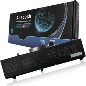 Anepoch C41N1837 Laptop Battery Compatible with ASUS ROG Zephyrus S G15 GA501I GA502 GA502DU GA502GU GU502DU GX502GW GX532GV GU532GW GU502GV GU532GU GU532GV Notebook 0B200-03380100 15.4V 76Wh 4940mAh
