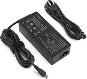 65w/45W Type USB-C School Notebook Charger for Lenovo Yoga 720 720-13IKB 730 730-13IKB Yoga C940 C940 C740 C930 C630 S940 S730 920 910 900, Lenovo Chromebook 100e 300e 500e Power Supply Cord