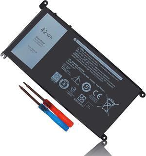 BE·SELL New WDX0R 42WH Battery Compatible for DELL 13 5368 5378 5379 7368 7378 14-7460 15 5565 5567 5568 5578 7560 7570 7579 7569 P58F 17 5765 5767 5770 3CRH3 T2JX4 FC92N CYMGM