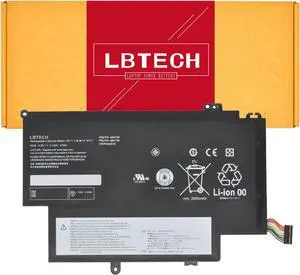 LBTECH 45N1704 45N1705 45N1706 45N1707 Compatible Laptop Battery Replacement for Thinkpad 12.5" S1 Yoga 20cds00800 20cds00700 20cds00500 Thinkpad Yoga 12 Series 14.8V 47Wh
