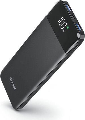 Portable Charger USB C Battery Pack 3A Fast Charging 10400mAh Power Bank LED Display Slim Portable Phone Battery Charger for iPhone 13 12 11 X 8 7  S21 S20 Google LG OnePlus iPad
