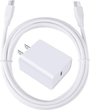 USB C Fast Charger for Google Pixel 8 Pro 7a 7 7 Pro 6 6 Pro 6a 5 4 4a 4XL 3a 3XL 2 XL, Pad Pro, Samsung Galaxy A15 A14 5G A13 A53 S24 S23 S22 S21, 20W 3A PD Power Adapter with 6FT Type C to C Cable