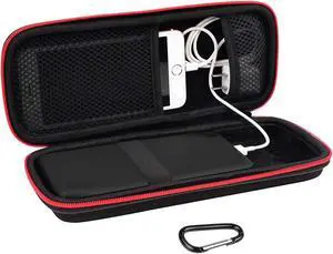 Hard Travel Case Fit for RAVPower 26800/20100/20000mAh Anker Power Core 26800mAh/PowerCore +26800mAh Dulla M50000 Power Bank 12000mAh ROMOSS 30000mAh Lab599 Tx500 Radio by (Large Black)