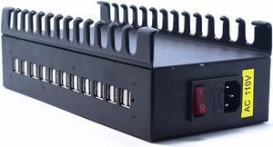 Multiport USB Charging Station for Party, 2023 New Stytle 22-Ports Charging Station for Multiple Smart Devices, Noninterference Multiport Desktop Charger for School Office Hotel Shopping Malls