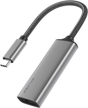 USB C to HDMI Adapter (4K@60Hz), WALNEW USB Type-C to HDMI Adapter (Thunderbolt 3 Compatible), HDMI to USB C Adapter for MacBook Pro/Air, iPad Pro, Pixelbook, Dell XPS, Samsung Galaxy and More (Gray)