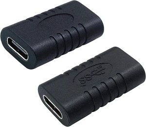 Type C USB Adapter Gen 2 (10Gbps) 3A USB-C 3.1 Type C USB Female to Female Extension Adapter Supports Charging Data Audio Video Adapter for Laptop Phone MacBook USB C HUB (2Pack-F/F) Type C USB Adapter Gen 2 (10Gbps) 3A USB-C 3.1 Type C USB Female to Female Extension Adapter Supports Charging Data Audio Video Adapter for Laptop Phone MacBook USB C HUB (2Pack-F/F)