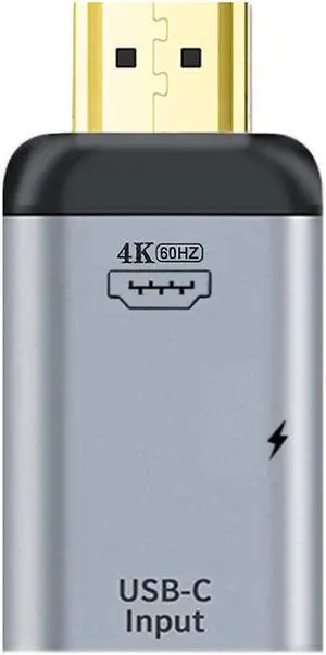 USB-C Type C Female Source to HDMI Sink HDTV & PD Power Adapter 4K 60hz 1080p for Phone & Laptop