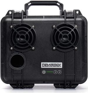 Waterproof, Portable, and Rugged Outdoor Bluetooth Speakers. Loud Sound, Deep Bass, 40+ hr Battery Life, Dry Box + USB Charging, Multi-Pairing Party Mode. Built to Last. (Barrow Black DB2)
