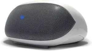 AT&T BTS01-WH Portable Wireless Bluetooth Speaker with Mic - White
