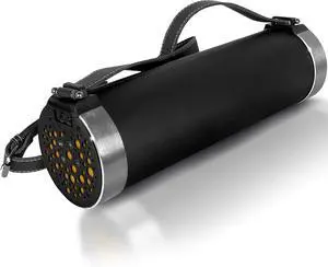 Pyle Portable Speaker, Boombox, Bluetooth Speakers, Rechargeable Battery, Surround Sound, Digital Sound Amplifier, SD/FM Radio, 2.1 Channel Hi-Fi Active Stereo Speaker System in Black - PBMSPG19.6