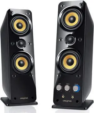 GigaWorks T40 Series II 2.0 Multimedia Speaker System with BasXPort Technology, Black