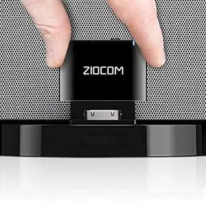 30 Pin Bluetooth Adapter Receiver for  iPod iPhone SoundDock and Other 30 pin Dock Speakers with 3.5mm Aux Cable(Not for Car and Motorcycles) Black