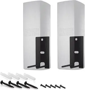 Dinghose Wall Brackets Compatible with Bose Surround Speakers 700OmniJewel Lifestyle 650 Home Entertainment System (Black)