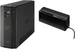 APC UPS, 1500VA UPS Battery Backup & Surge Protector, BX1500M Backup Battery, AVR & UPS, 850VA UPS Battery Backup & Surge Protector, BE850G2 Backup Battery, 2 USB Charger Ports, Back-UPS Series