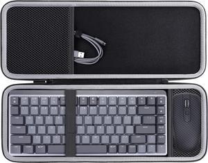  Hermitshell Hard Travel Case for Logitech MX Keys/Logitech MX  Keys S Advanced Wireless Illuminated Keyboard : Electronics