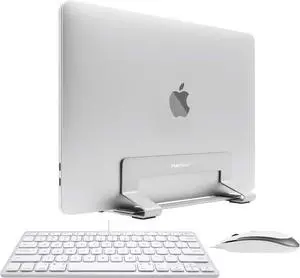 Macally Mini Wired Keyboard & Mouse Combo and an Adjustable Vertical Laptop Stand, Apple Accessories That'll Elevate Your Workspace