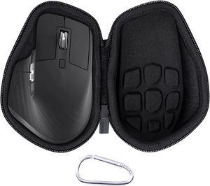 co2CREA Hard Case Replacement for Logitech MX Master 3 Master 3S Advanced Wireless Mouse Graphite Black Case