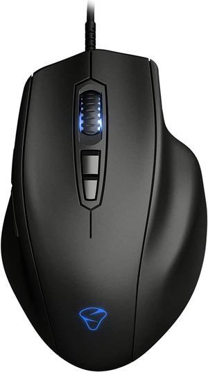 Mionix NAOS PRO Wired Gaming Mouse, 19K DPI Optical Sensor with 400 IPS, Kailh 80M Click Durability Micro-switches, 1K HZ Polling Rate, 7 Programmable Buttons, On-Board Memory for PC and MAC