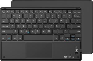 Fintie Ultrathin 4mm Wireless Bluetooth Keyboard with Built-in Multi-Touch Touchpad for iPad, iPhone, Samsung Galaxy, Nexus, Microsoft Surface, HP and Other Bluetooth Devices [Retail Packaging]