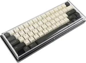 YMDK Mechanical Keyboard Dust Cover Keycap Lid Acrylic for 60% 61 64 Mechanical Keyboard