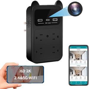  Buedarate Hidden Camera Wall Charger with WiFi Spy Camera  Outlet HD 1080P Wireless for Home Security Secret Camera with USB Fast  Charger 20W PD Charging Port Nanny Cam : Electronics