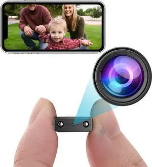 Smallest Spy Camera,Wireless Camera Detector,HD1080P Wireless Wif Camera, Mini Video Surveillance,Baby Monitor Camera with Night Vision,Motion Detection,Cloud Storage for Security with iOS AndroidAPP