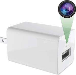 Spy Camera Charger  1080p HD USB Camera  Easy to Install  Spy Camera Wireless Hidden  Sensitive Motion Detector  Secret Design  No WiFi Nanny Camera  Loop Recording and 24/7 Recording