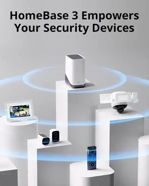 eufy Alarm System 5-Piece Kit with Homebase 3, Wireless Smart Home or Business Security System, Expandable, Easy Setup, App Control, No Monthly fee eufy Alarm System 5-Piece Kit with Homebase 3, Wireless Smart Home or Business Security System, Expandable, Easy Setup, App Control, No Monthly fee