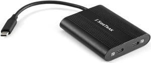 SideTrak USB-C Adapter, Laptop Compatible, Multi Charging, Travel Friendly, USB Type C with Pass-Through Power, Black, Compatible with SideTrak Solo and Swivel Triple Screen Monitors SideTrak USB-C Adapter, Laptop Compatible, Multi Charging, Travel Friendly, USB Type C with Pass-Through Power, Black, Compatible with SideTrak Solo and Swivel Triple Screen Monitors