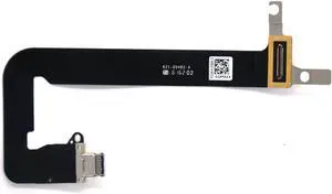 Padarsey I/O USB-C Power Board Jack Flex Cable Replacement for MacBook 12" inch A1534 2016-2017 P/N 821-00482-A 821-00482-05