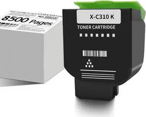 Ennovor C315 Toner Cartridge for Xerox C310 C315 Printer,8,500 Pages Extra High Capacity Ink Cartridge Compatible Replacement 006R04364 006R04356 C310DNI C315DNI Color Multifunction Printer(Black)